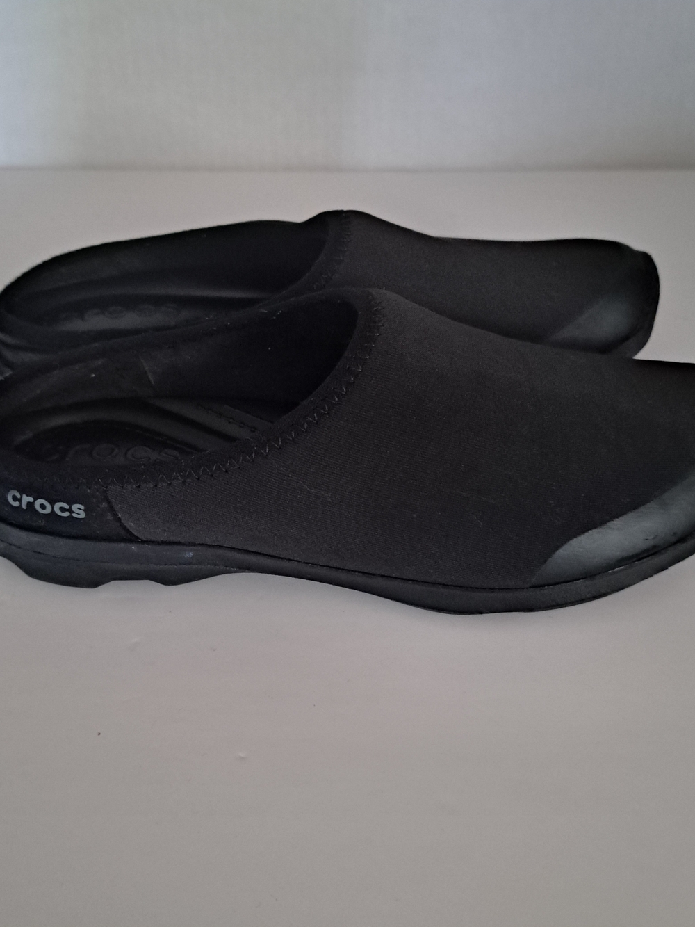 Crocs Black Slip-On Comfort Shoes